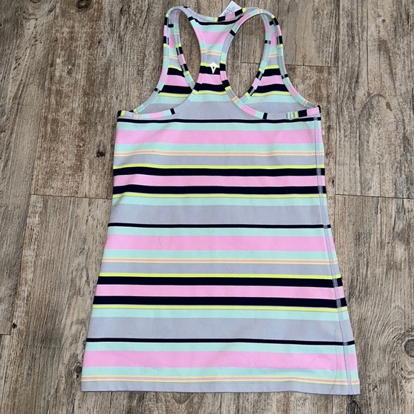 Lululemon Ivivva striped tank top 12 EUC - Picture 4 of 6